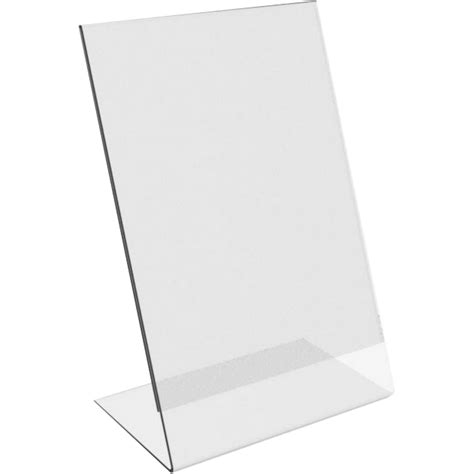 Plastic Menu Stand