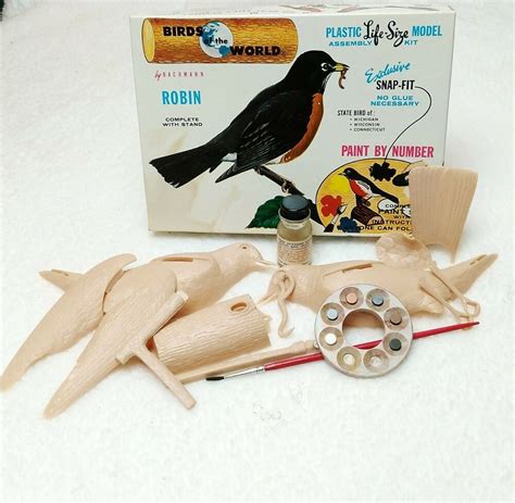 Plastic Model Bird Kits
