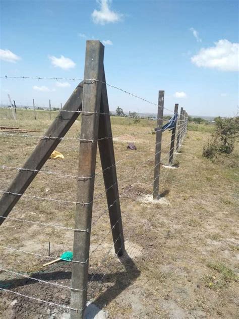 Plastic Posts - Fencing Road Nairobi