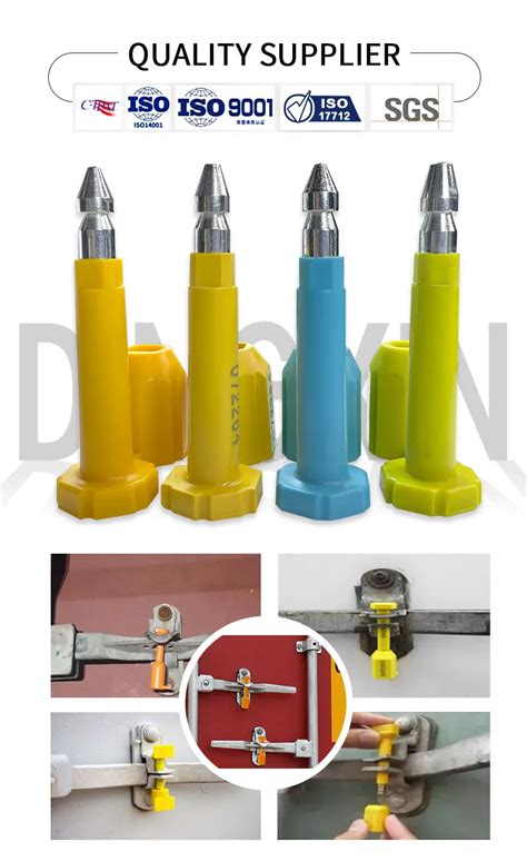 Plastic Security Seal Tariff Code