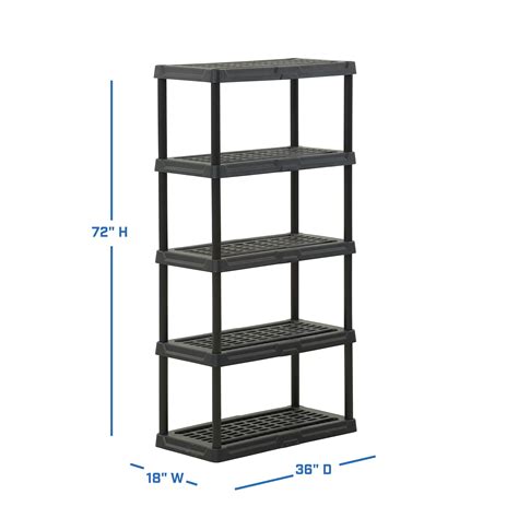 Plastic Shelf Set