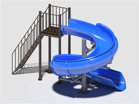 Plastic Slide Pool