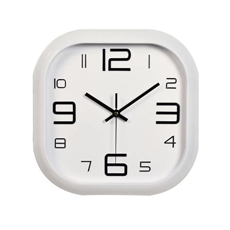 Plastic Square Wall Clocks