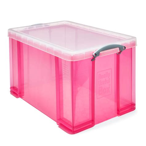 Plastic Storage Box Pink