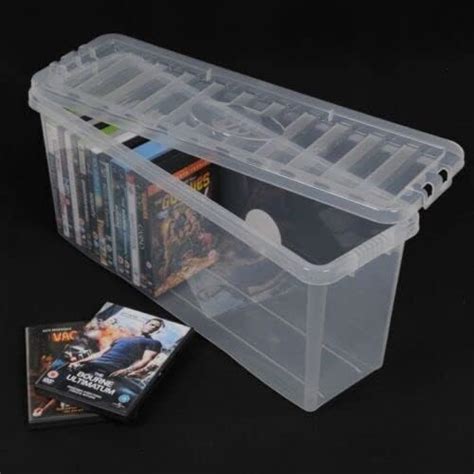 Plastic Storage Boxes For Dvds