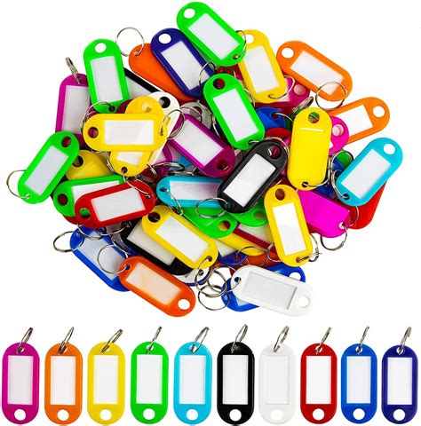 plastic tags for keys