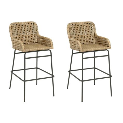Plastic Woven Bar Stools