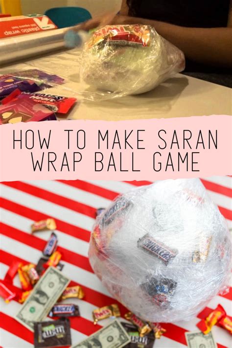 Plastic Wrap Ball Game Ideas