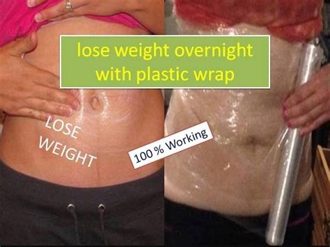 Plastic Wrap Weight Loss Trick