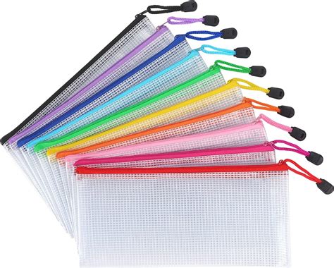 Plastic Zip Document Holder
