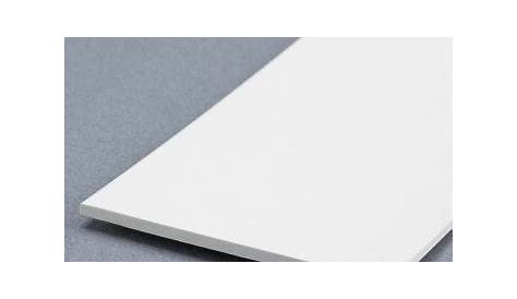 Champlat de finition PVC Blanc 60 X 2.2 mmlongueur 3m