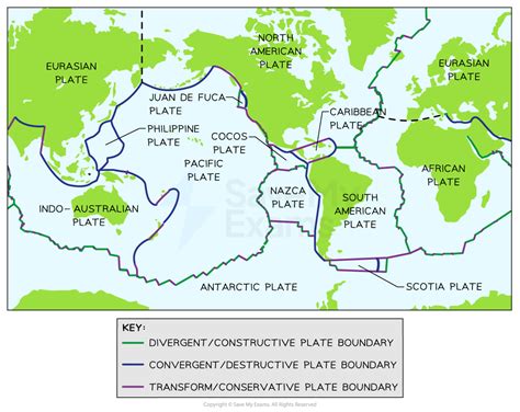 Plate Boundaries A Level Geography