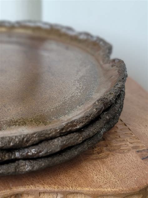 Plate Set Rustic