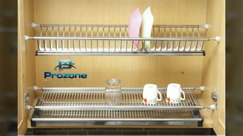 Plate Tray For Modular Kitchen