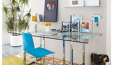 Le plateau de bureau en verre pour votre office à la