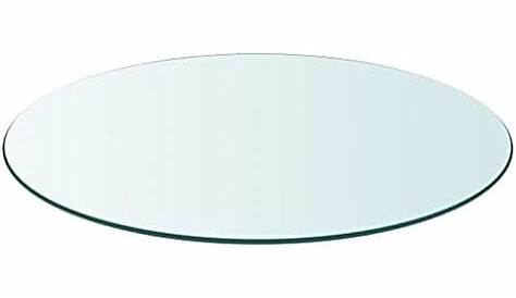 Table à manger 120 cm plateau verre rond diapason Vente