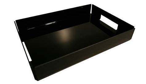 Plateau en bois noir 35,6x50,8cm VAISON plateaux alinea