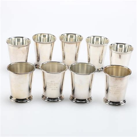 Plated Mint Julep Cups