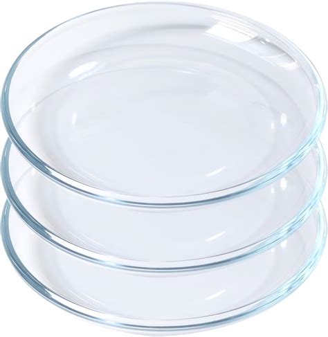 Plates Round Glass