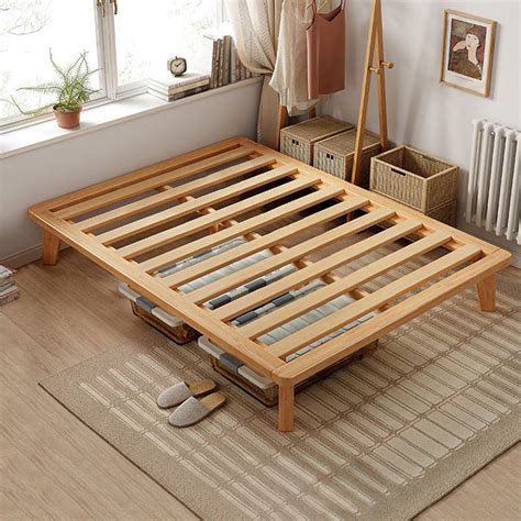Platform Bed Frame Solid Base