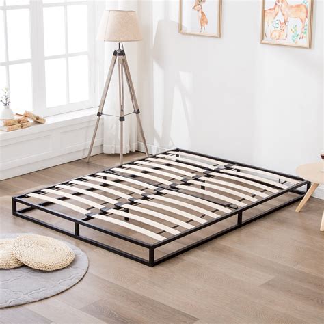 Platform Bed Frame With Slats