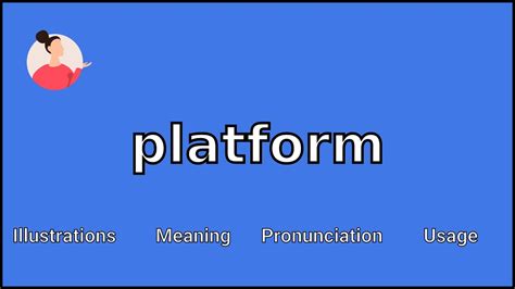 platform meaning in tamil