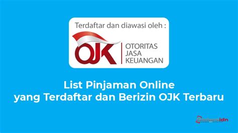 Platform pinjaman online terdaftar OJK