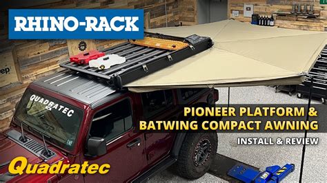 Platform Rack Awning