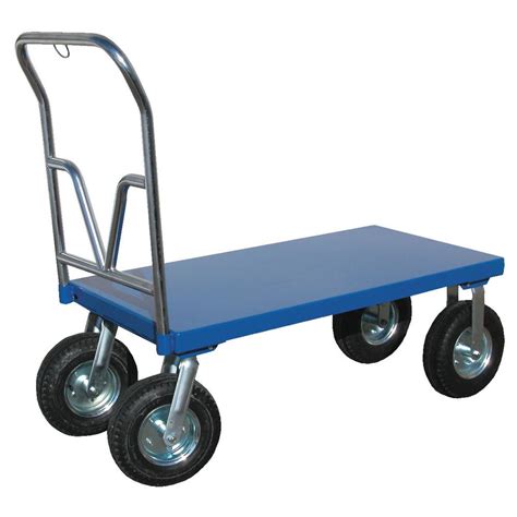 Platform Trolley Pneumatic Wheels