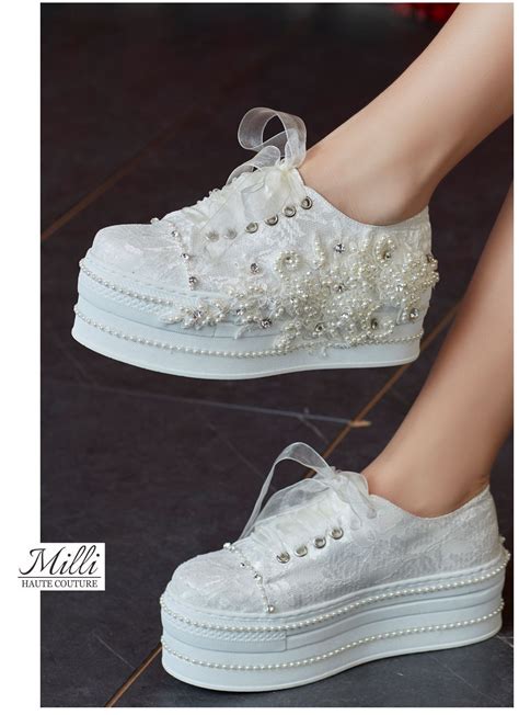 26+ Platform Wedding Sneakers