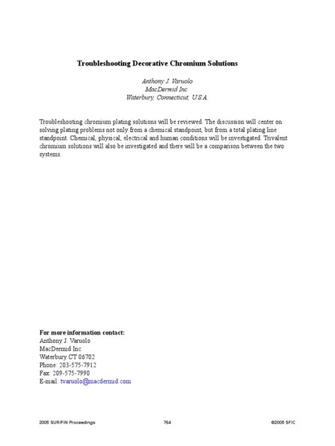 Plating Rectifier Troubleshooting