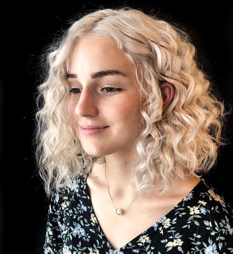 Platinum Blonde Curly Hair: A Trendy Look In 2023