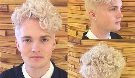 Platinum Blonde Curly Hair Men 7 Ravishing styles For To Explore