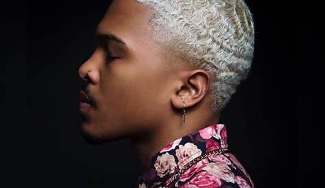 Platinum Blonde Hair Black Guy Pin On Cool Short styles And cuts For Boys And Men