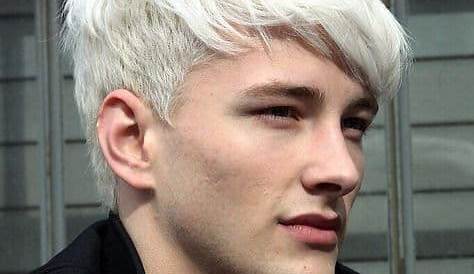 Platinum Blonde Hair Dye Male Men's styles To Be The Trend