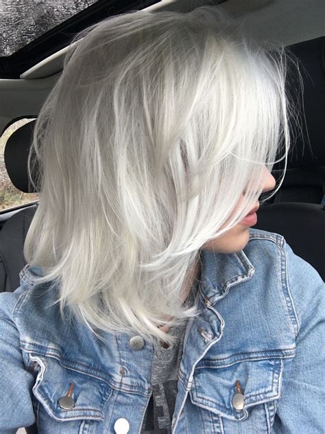 The Trending Platinum Gray Hair In 2023