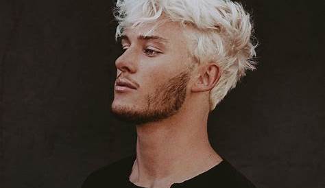 23 Dazzling Platinum Blonde Hairstyles for Men