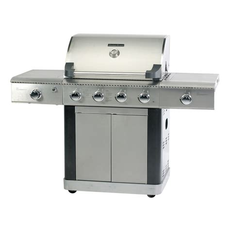 platinum 600 deluxe gas barbecue with side burner and searing burner by royal craft