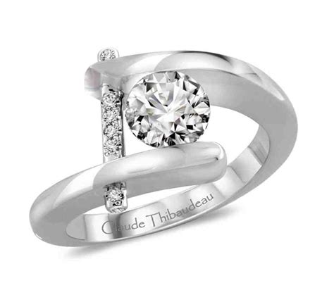 platinum and white gold engagement rings