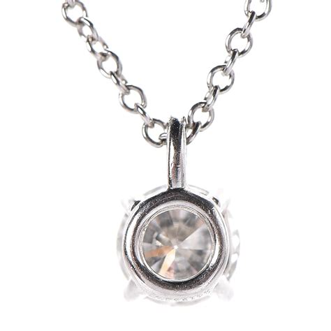 ukchat.site:platinum diamond solitaire necklace