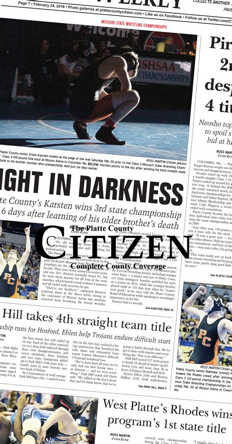 platte county citizen newspaper