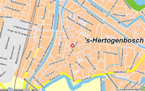 plattegrond den bosch centrum