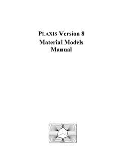 plaxis material models manual 2006