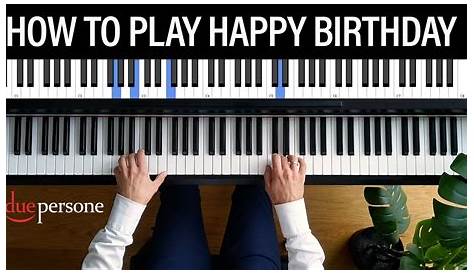 How To Play Happy Birthday On Guitar Fingerstyle : Happy Birthday