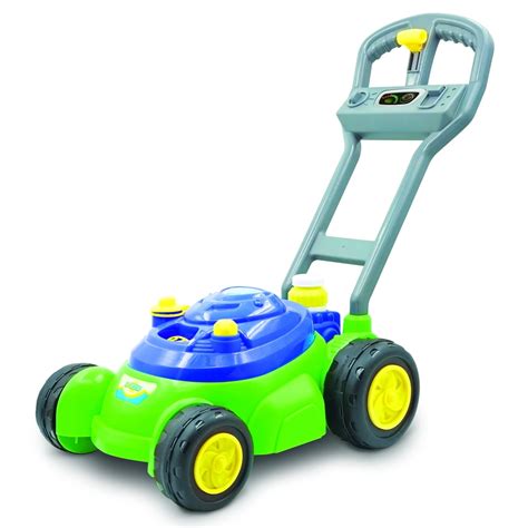 Kids Gas N Go Lawn Push Mower Can Pretend Play Interactive Toy With