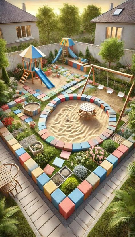 Play Area Edging Ideas