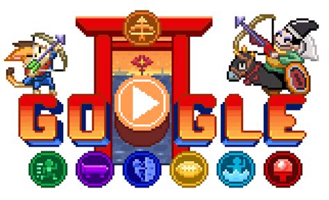 play google doodle games archery