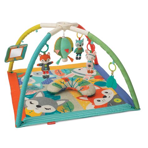 play gym for baby girl with soft mat