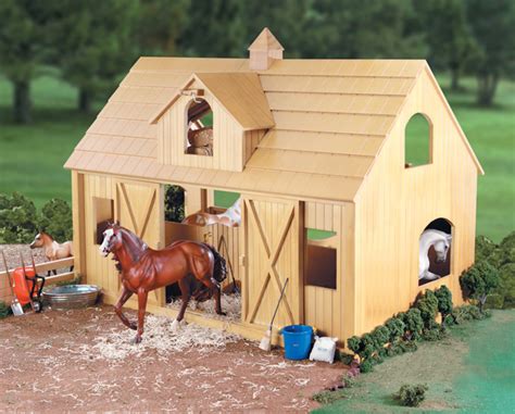 play horse stables and barns