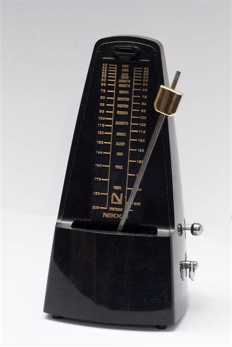 play metronome with music